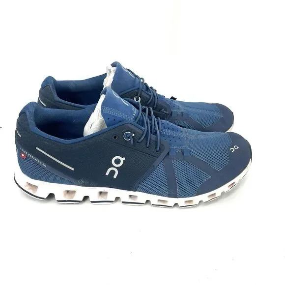 ON Cloud 6 Shoes Size 9 Mens Blue Running Lifestyle Sneakers Walking Cloud-Tec - Picture 1 of 10